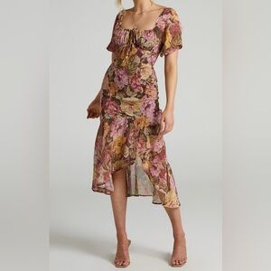 Showpo Floral Midi Dress 💖
